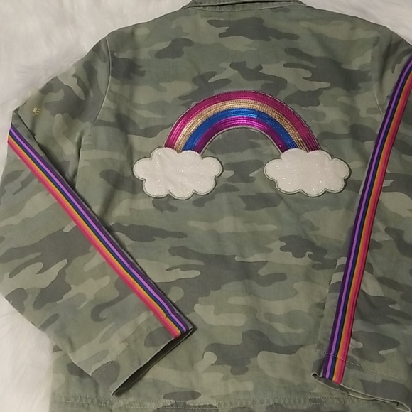 Girls XL/14 Children's Place camo jacket - Picture 2 of 9